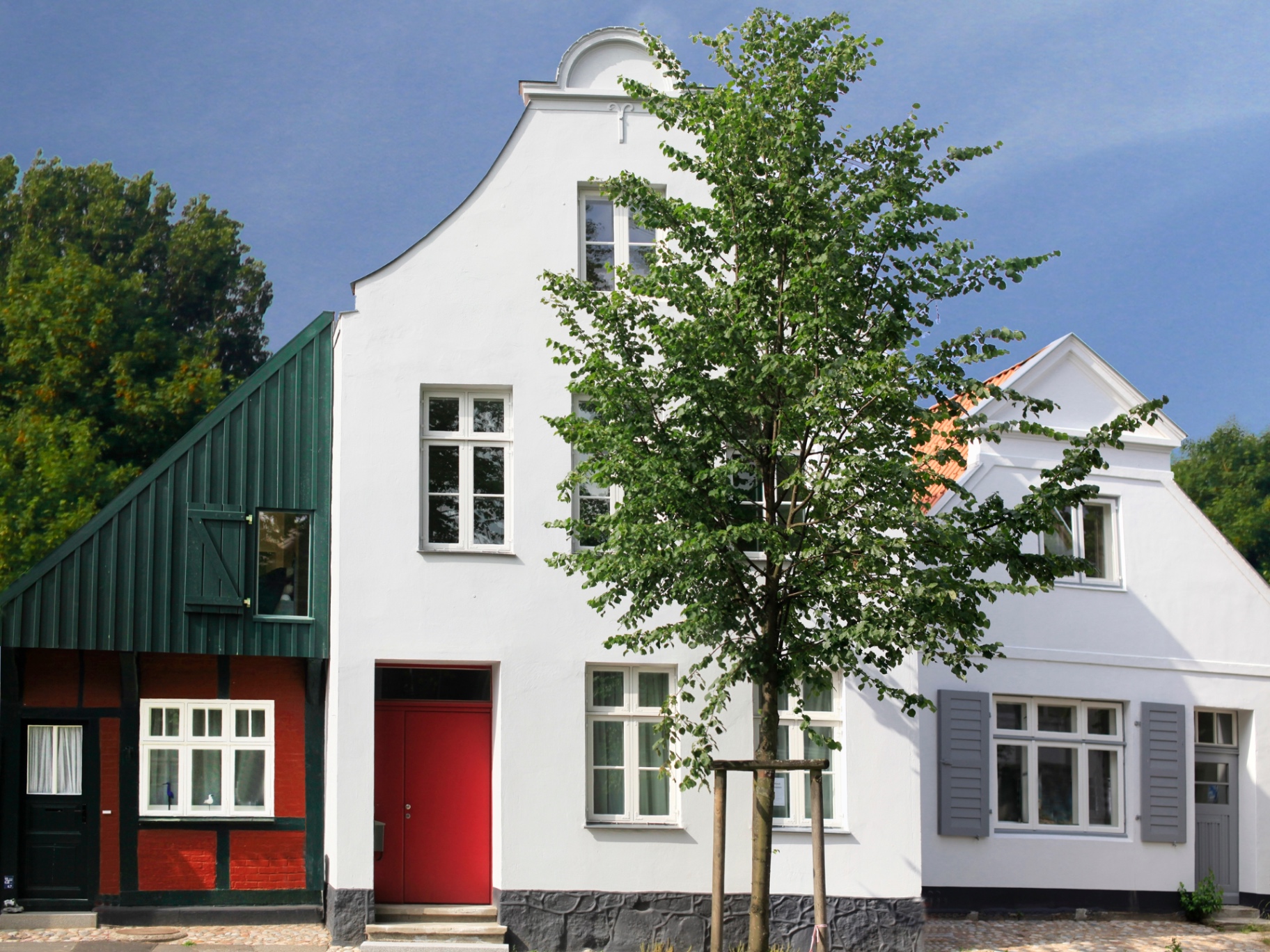 Historische Altstadthäuser der Hotel-Appartements Lili Marleen